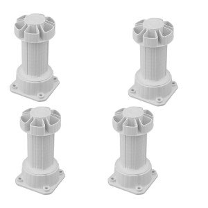 Adjustable Plinth Leg 100 - 150 mm (4 Pieces)