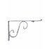 Adjustable Wrought Iron Under Shelf No:3 White