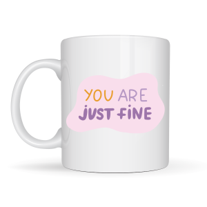 Porcelain Mug with Inscriptions 