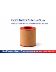 Cloth Patch 10 cm x 5 m Stabilizer Medical Tape Brown Cloth Patch Strong Adhesive 1 Piece