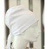 Tied Hijab Bonnet - Tied Bandana White