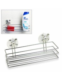 Bathroom Organizer - Multi-Purpose with Square Suction Cup