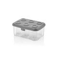 Glass Carrying Box Transparent - 6 Glass Capacity Picnic Box