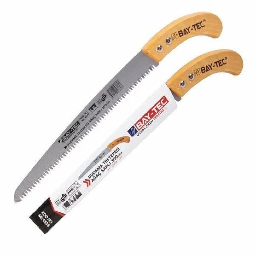 Bay-Tec MK4538 Pruning Saw with Wood Handle 300 mm
