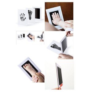 Baby Hand Footprint Photo Frame Hand Footprint Mold Set