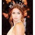 Bachelorette Mega Size Crystal Stone Silver Bride Crown Bridal Crown 20X21 cm