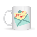 Meu Amor Designed Porcelain Mug Model 11 - Romantic Heart Patterned Lover s Cup - Special Design Coffee & Tea Cup Meu Amor Designed Porcelain Mug Model 11 - Romantic Heart Patterned Lover s Cup - Special Design Coffee & Tea Cup