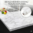 White Marble Pattern Adhesive Countertop Foil (3 mt.x 60 cm)