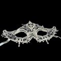 White Color Lace Cut Lace Embroidered Prom Party Mask No 2 White Color Lace Cut Lace Embroidered Prom Party Mask No 2