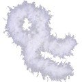 White Color Fluffy Thick Otriş Boa Feather 6 cm Width 180-200 cm Length White Color Fluffy Thick Otriş Boa Feather 6 cm Width 180-200 cm Length