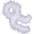 White Color Fluffy Thick Otriş Boa Feather 6 cm Width 180-200 cm Length