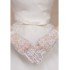 White Color Short Lacy Gloves