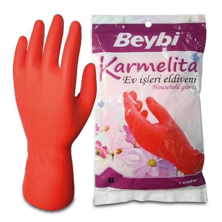 Beybi Karmelita Dishwashing Gloves No:8