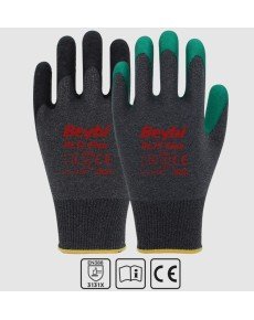Beybi PL17 Flex Lycra Yarn Knitted Latex Glove NO:9