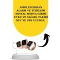 Amoled Screen Smart Watch with Bracelet and Wireless Bluetooth Headset with Digital Display ANC/ ENC