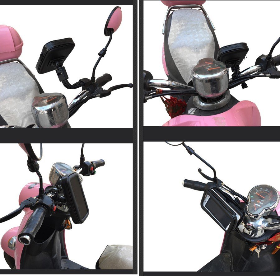 Bicycle and Motorcycle Waterproof Phone Holder 6.2 Bicycle and Motorcycle Waterproof Phone Holder 6.2