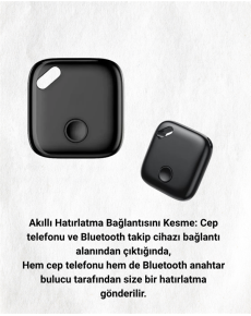 Compact Smart Tag with Advanced Location Tracking | Superior Performance with Bluetooth Connection and Remote Access