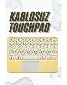 Bluetooth Touchpad Keyboard 10.9 inch Wireless Wifi Q Keyboard Slim