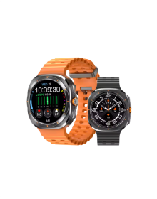Smart Watch That Measures Calories and Pulse | With Health Tracking Function | Silicone Cord