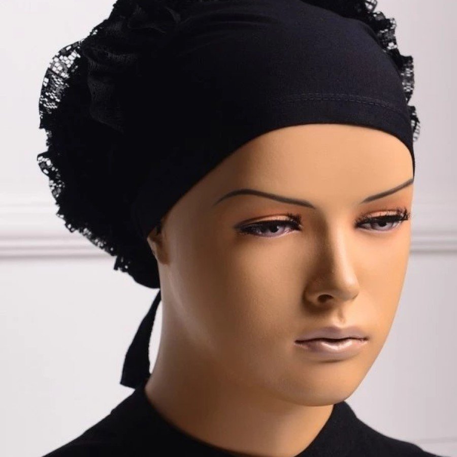 Bone - Stitched Frilly Bone Bandana