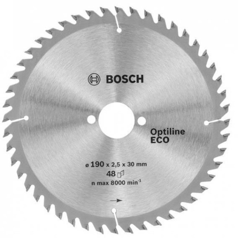 Bosch Optine Eco Circular Saw Blade 190x30 mm 48 Teeth 2 608 641 790