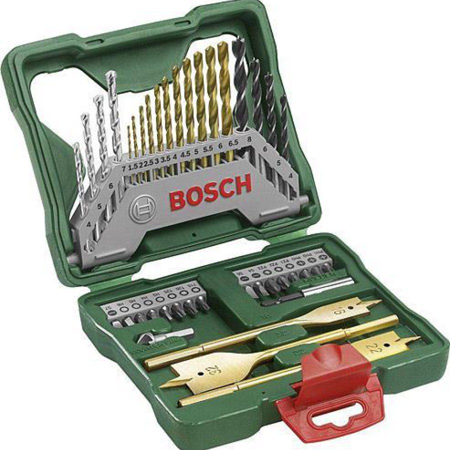 Bosch X-Line 40 Piece Titanium Accessory Set 2 607 019 600