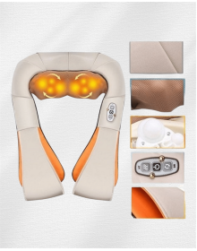 Neck and Shoulder Massager – Rubbed and Heated, Home-Type Massage Experience