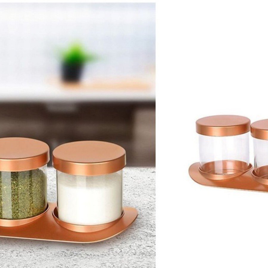 Bronze Spice Set Luxury Set of 3