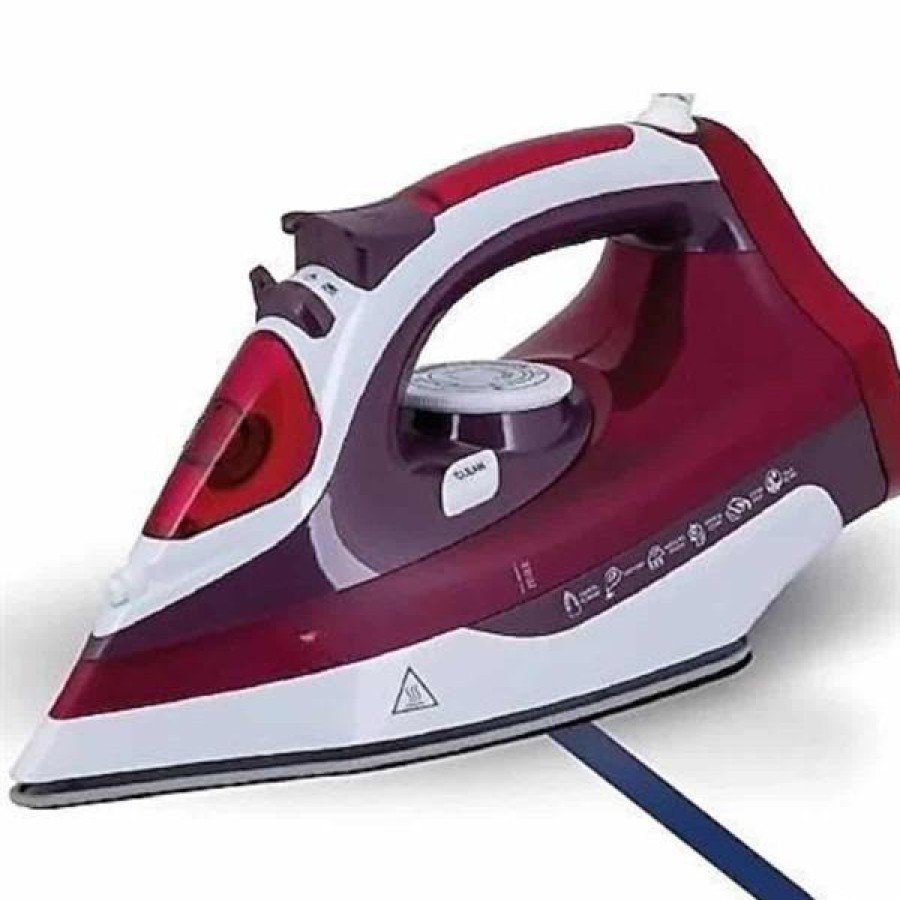 Steam Corded Iron 2200 Watt Anti-Limescale Shock Steam Steam Corded Iron 2200 Watt Anti-Limescale Shock Steam