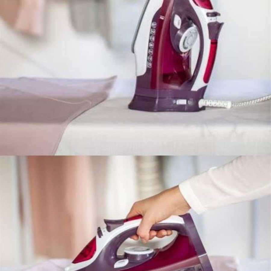 Steam Corded Iron 2200 Watt Anti-Limescale Shock Steam Steam Corded Iron 2200 Watt Anti-Limescale Shock Steam