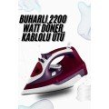 Steam Corded Iron 2200 Watt Anti-Limescale Shock Steam Steam Corded Iron 2200 Watt Anti-Limescale Shock Steam