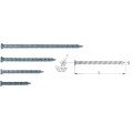 Buldex Screw 7,5X60 Screw Without Dowel 6 cm 10 Pieces