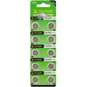 Button Battery - Clock Laser Calculator Battery 10 Pack AG10 - LR1130H - 389A -1.55V Button Battery - Clock Laser Calculator Battery 10 Pack AG10 - LR1130H - 389A -1.55V