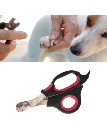 Large Size Pet Dog Cat Steel Tip Nail Clipper Paw Grooming Tool