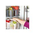 Refrigerator Organizer Basket - Gray