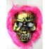 Halloween Pink Hair Mask
