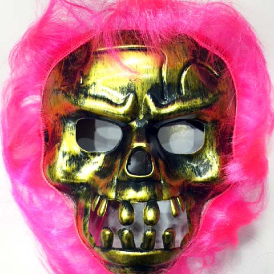 Halloween Pink Hair Mask