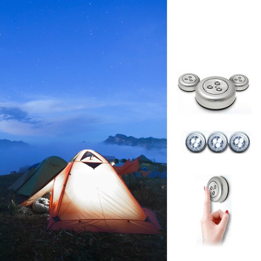 Tent Lamp Touch Stick Lamp - Batteries Included