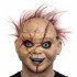 Çaki Horror Doll Mask – Plastic Face Mask with Hair