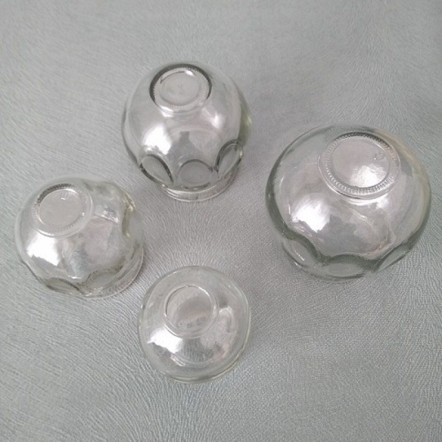 Glass cupping cup 4 NO Glass cupping cup 4 NO
