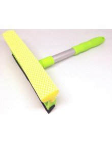 Practical Glass Cleaning Apparatus with Squeegee, Short