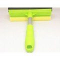 Practical Glass Cleaning Apparatus with Squeegee, Short