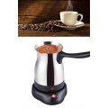 Steel Coffee Maker Coffee Pot 800 Watt Stainless Steel Turkish Coffee Machine Steel Coffee Maker Coffee Pot 800 Watt Stainless Steel Turkish Coffee Machine