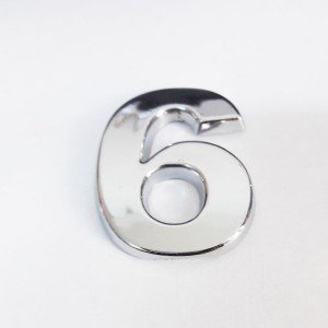 Cemax Number 6 with 3.75 cm Chrome Adhesive