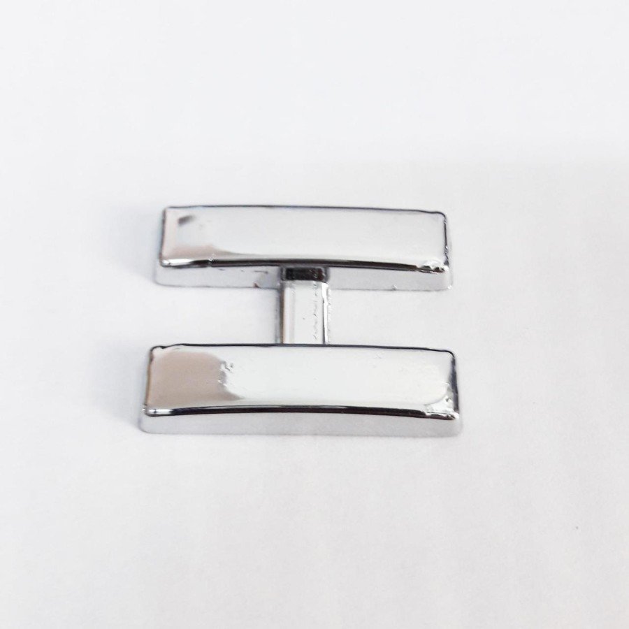 Cemax Equal Sign 3.75 cm Chrome Adhesive