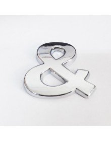 Cemax & Sign 3.75 cm Chrome Adhesive