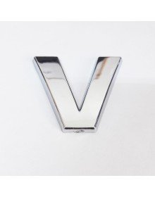 Cemax V Letter 3.75 cm Chrome Adhesive