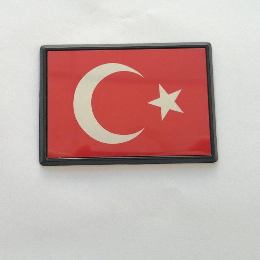 Cemax Orientation Large Turkish Flag 13X8,5 cm