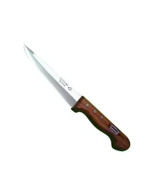 Çetintaş Bursa Sacrifice and Butcher Knife No:2, 16 cm, Wooden Rose Handle