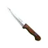 Çetintaş Bursa Sacrifice and Butcher Knife No:2, 16 cm, Wooden Rose Handle